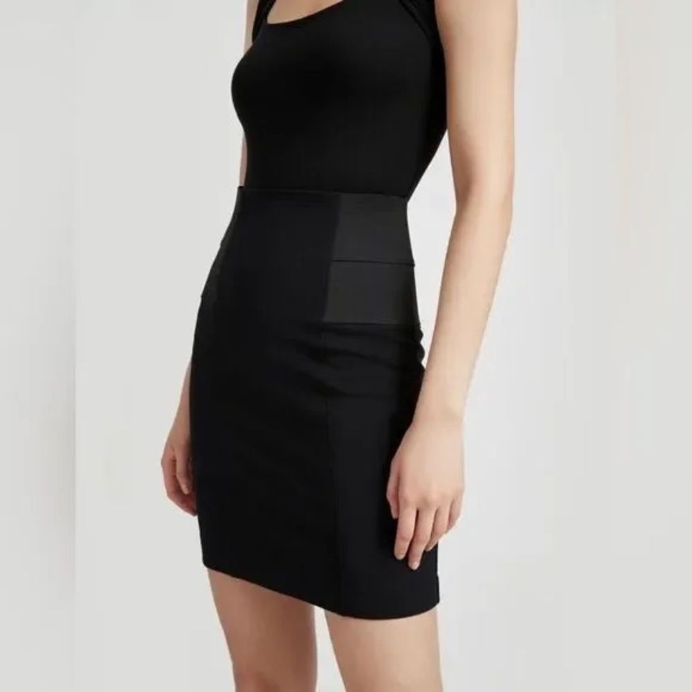 Elizabeth & James - Black high waisted skirt